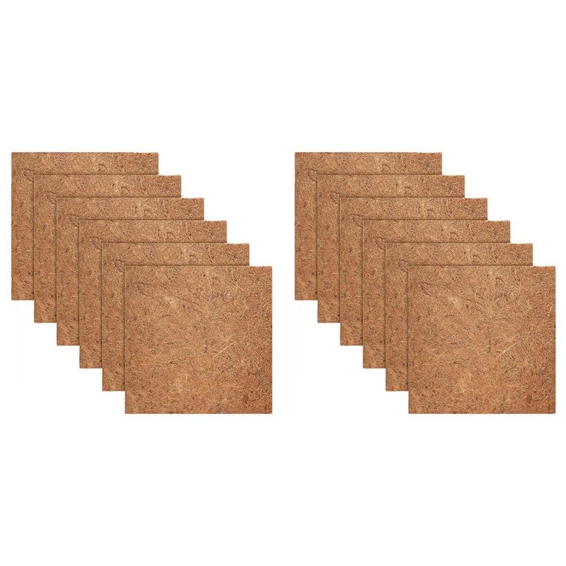 Substrate Coconut Fiber - A84E-2X Natürliche Kokosfasermatte, Reptilien-Teppich, Terrarium-Substrat für