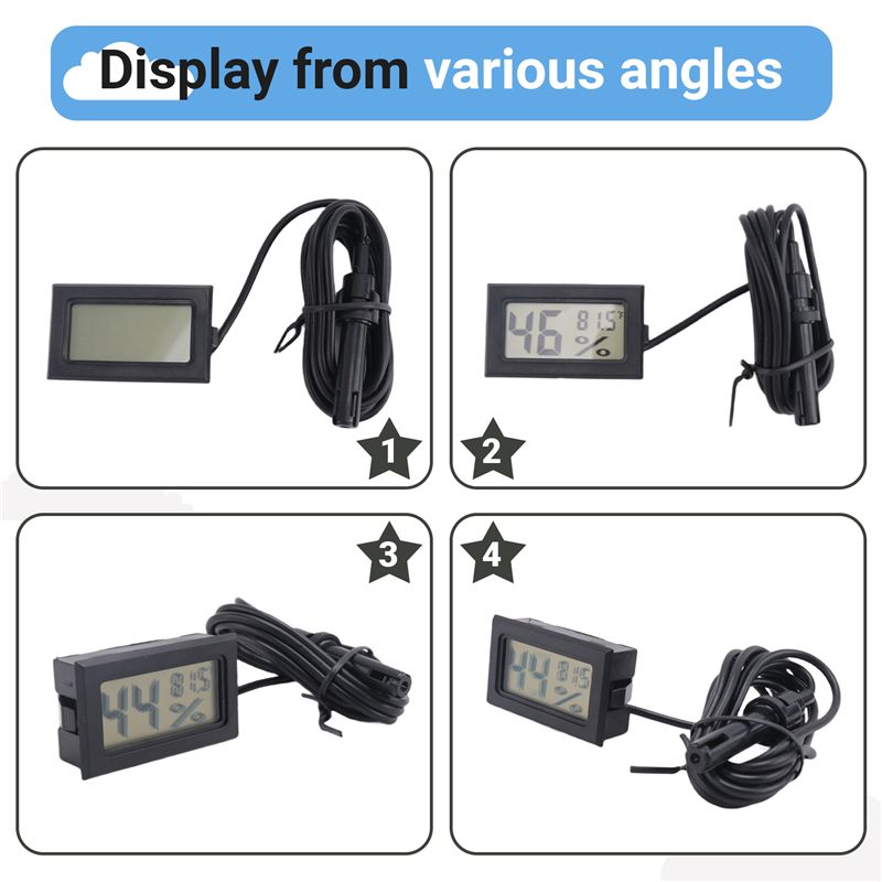 [NEU!A93G】 Digitales Thermomet – Digital Hygrometer Probe Bewertung und Preis