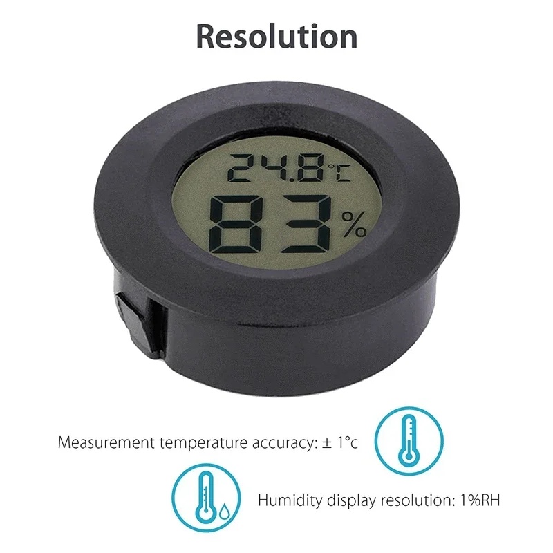 Hochpräzises Reptilienzubehör  – Digital Hygrometer Probe Bewertung und Preis