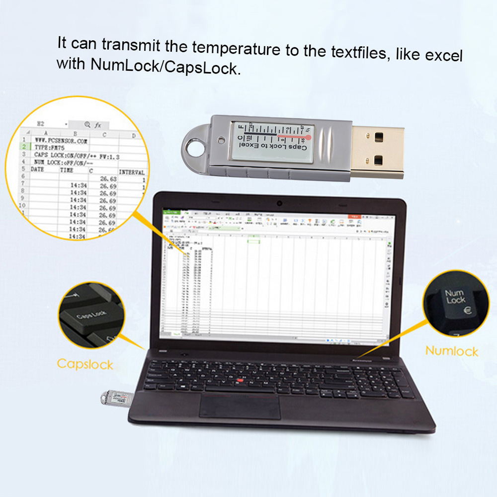 PCsensor USB-Thermometer Hygro – Digital Hygrometer Probe Bewertung und Preis